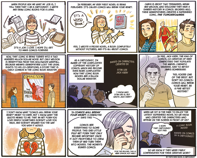 Illustration for article titled Superhero comic heirs collide in this Comics Will Break Your Heart exclusive